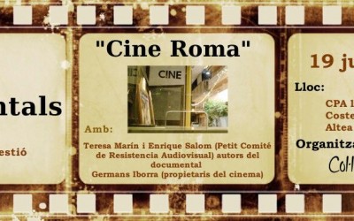 Documental «Cine Roma» en La Transformadora
